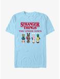 Stranger Things Upside Down Pixelated T-Shirt, LT BLUE, hi-res