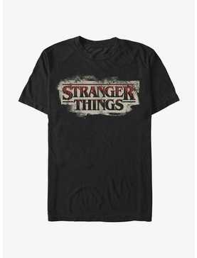 Stranger Things Drippy Blood Logo T-Shirt, , hi-res