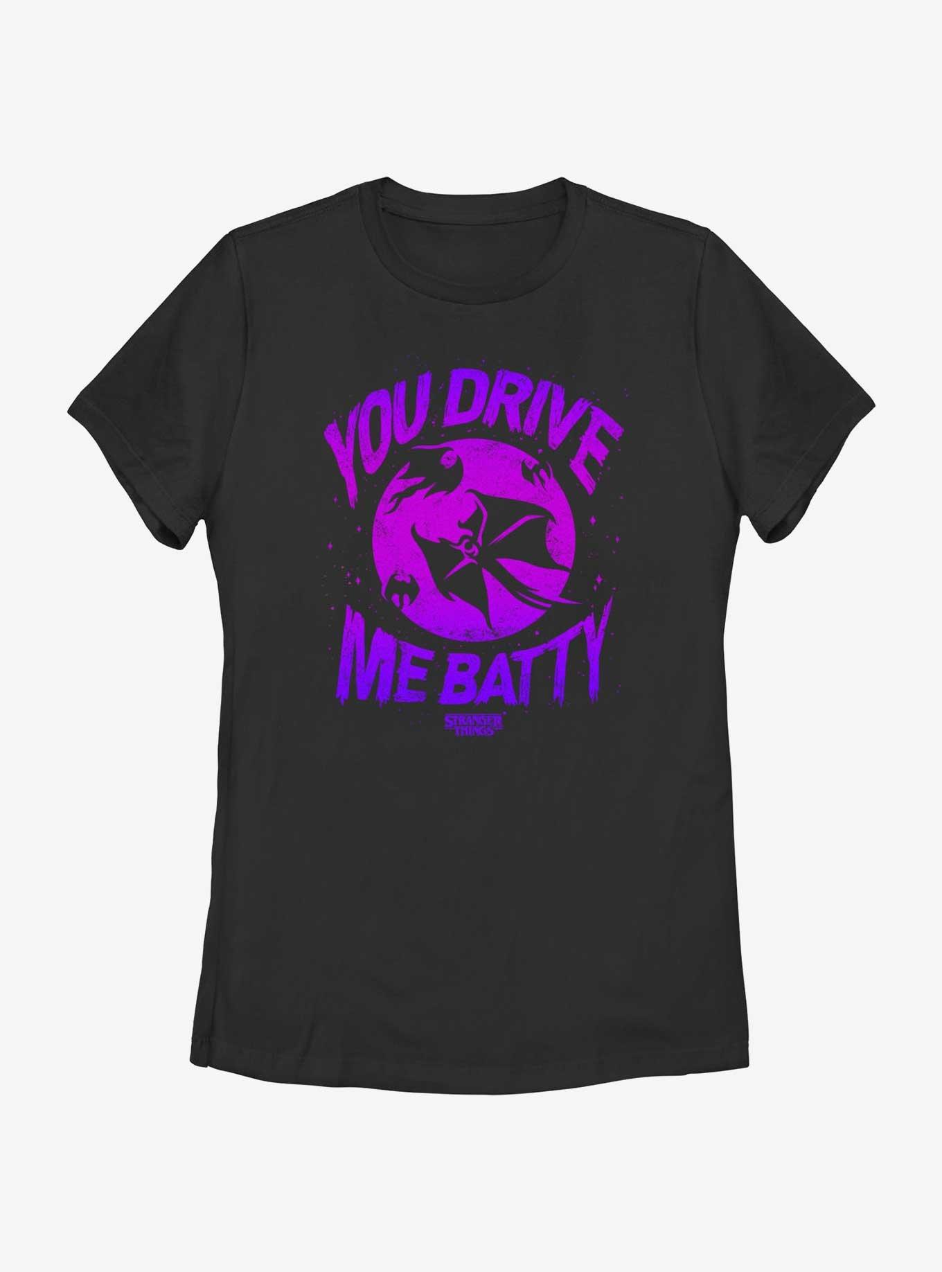 Stranger Things You Drive Me Demo Batty Womens T-Shirt, , hi-res