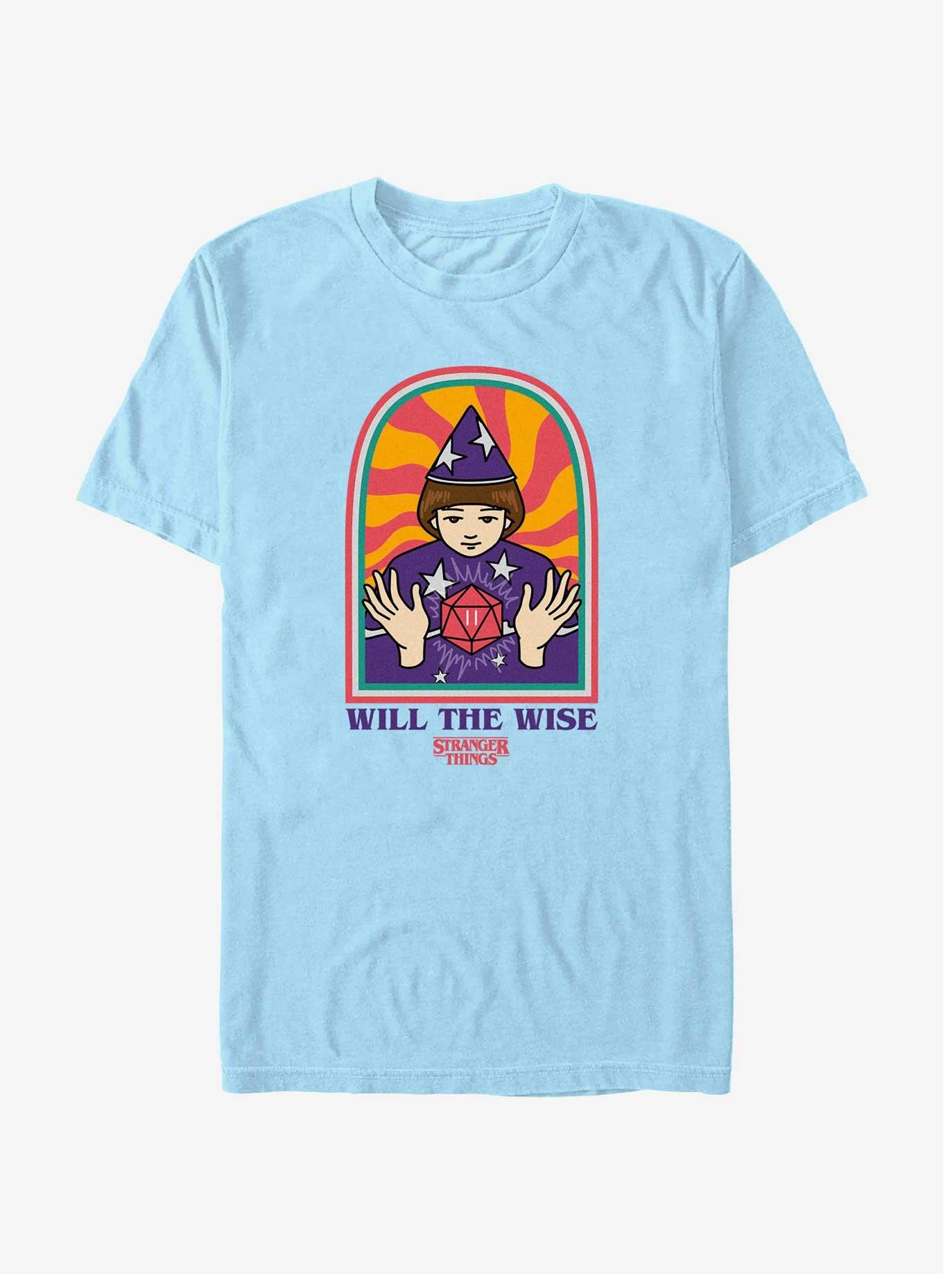 Stranger Things Will The Wise T-Shirt, LT BLUE, hi-res