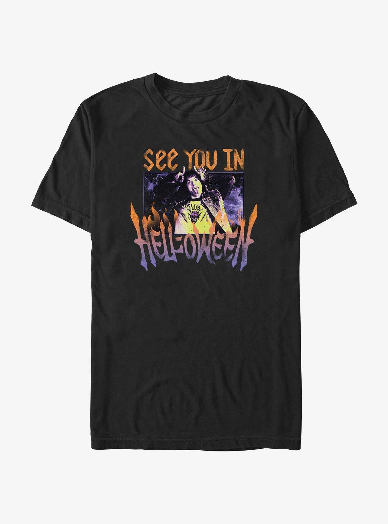Stranger Things Eddie Munson See You In Helloween T-Shirt, , hi-res
