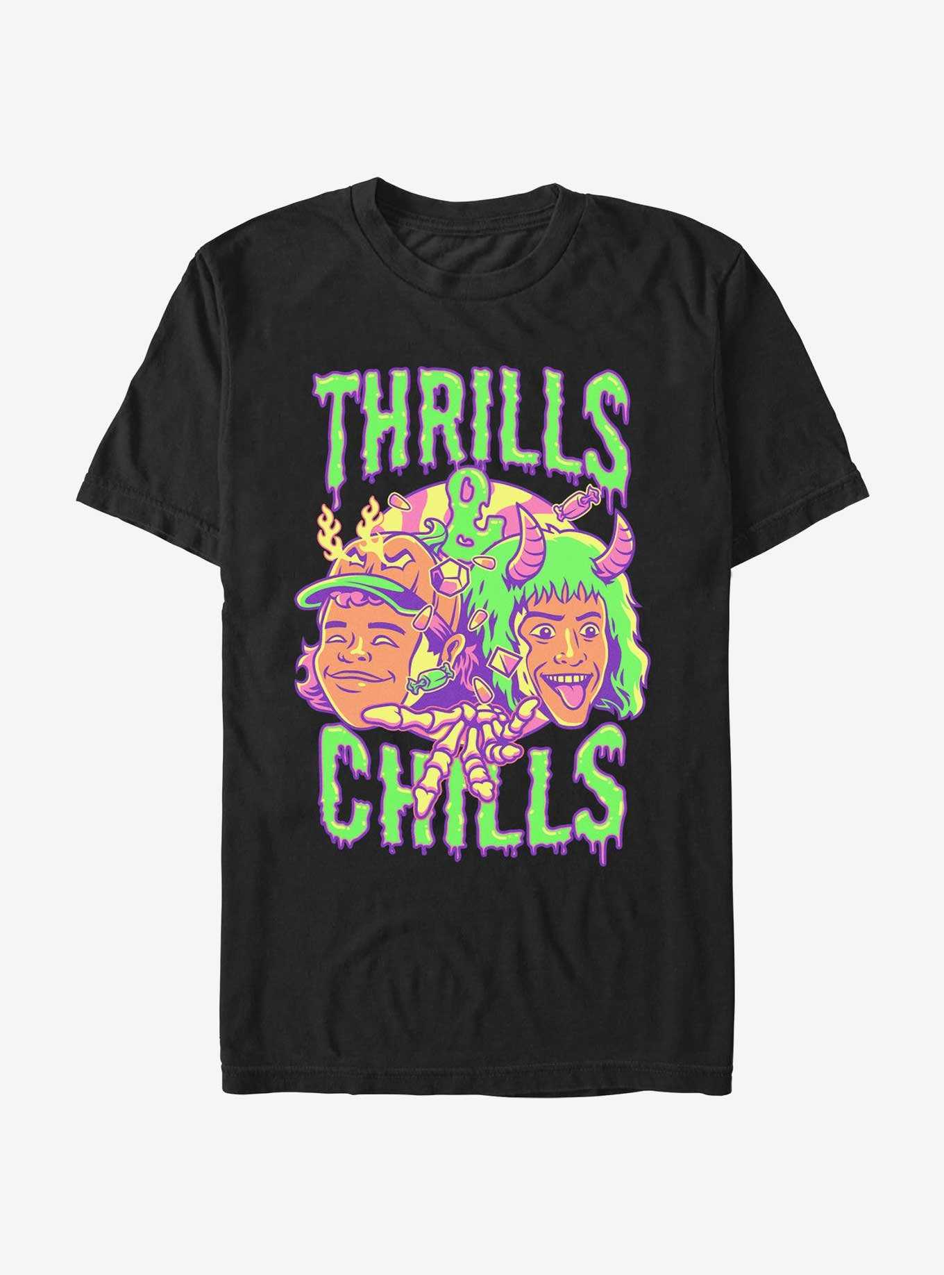 Stranger Things Thrills & Chills Drip Dustin and Eddie T-Shirt, , hi-res