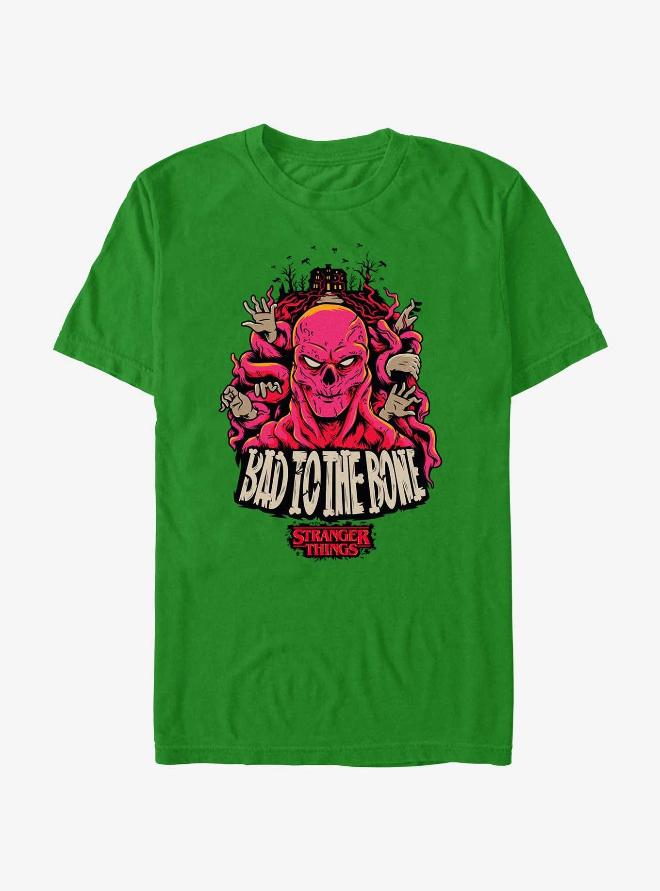 Stranger Things Vecna Bad To Bone T-Shirt, KELLY, hi-res