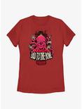 Stranger Things Vecna Bad To Bone Womens T-Shirt, RED, hi-res