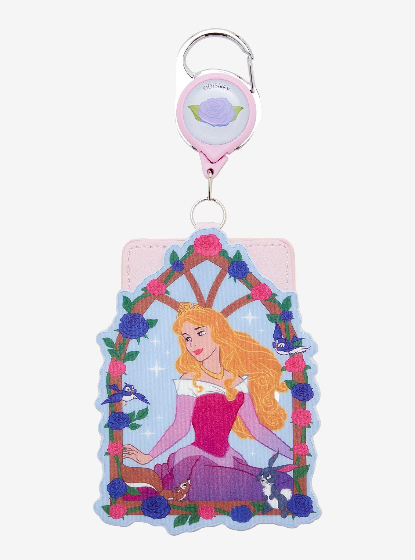 Disney Sleeping Beauty Aurora and Phillip Lenticular Retractable Lanyard &mdash; BoxLunch Exclusive, , hi-res