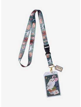 Loungefly Harry Potter Icons Allover Print Lanyard - BoxLunch Exclusive, , hi-res