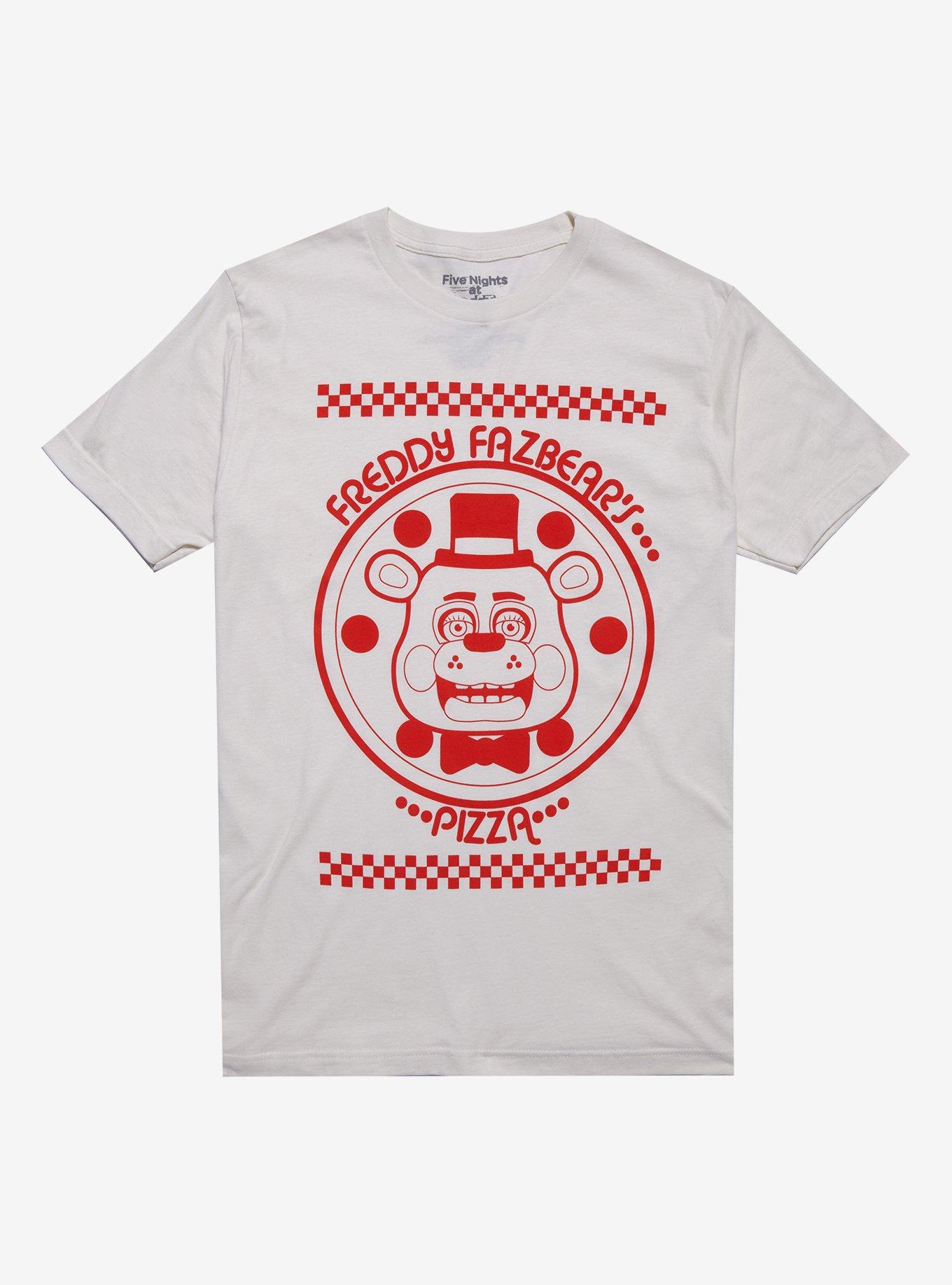 Five Nights At Freddy's Pizza Logo T-Shirt, , hi-res
