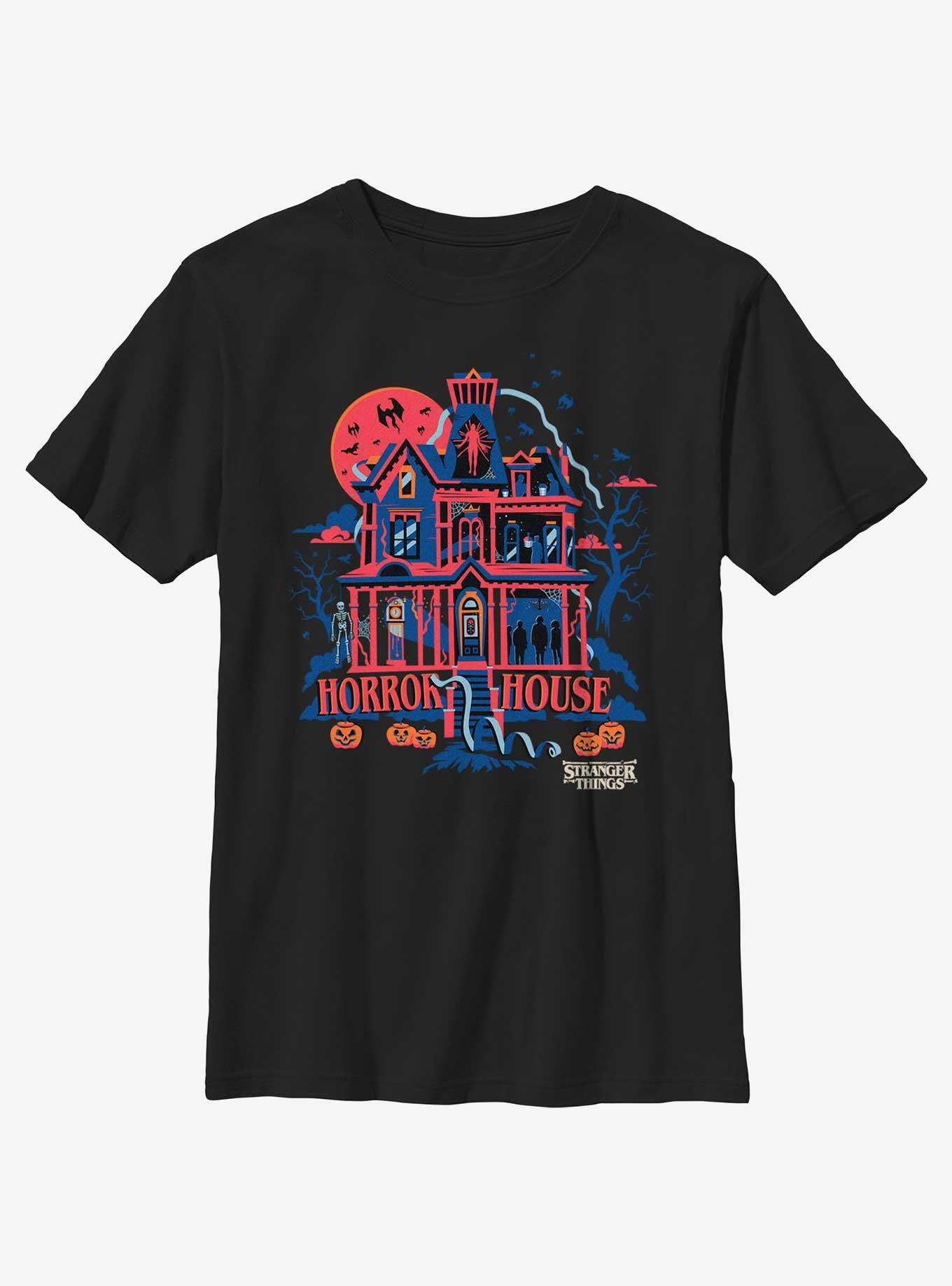Stranger Things Haunted Vecna House Youth T-Shirt, , hi-res
