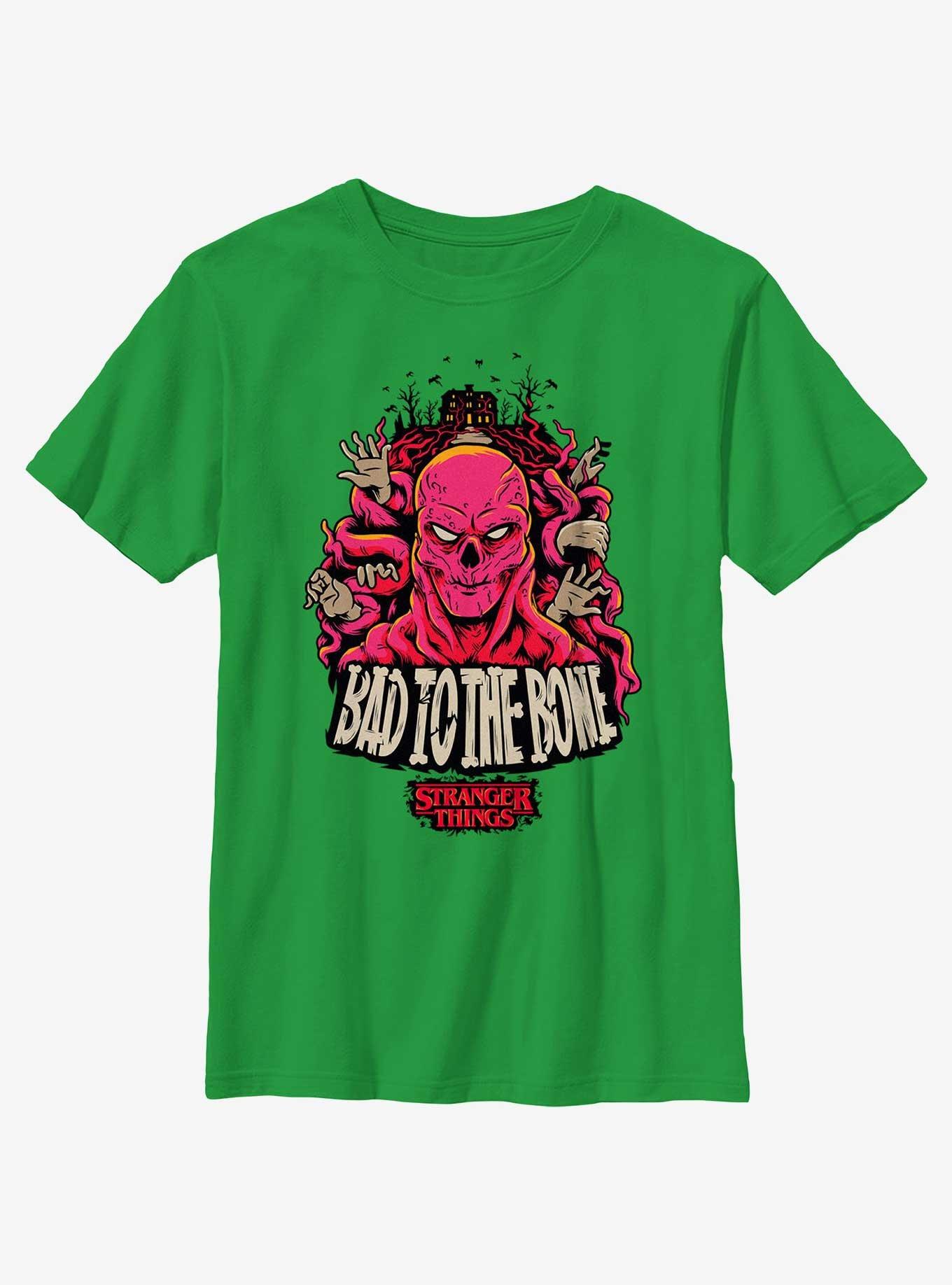 Stranger Things Vecna Bad To Bone Youth T-Shirt, , hi-res