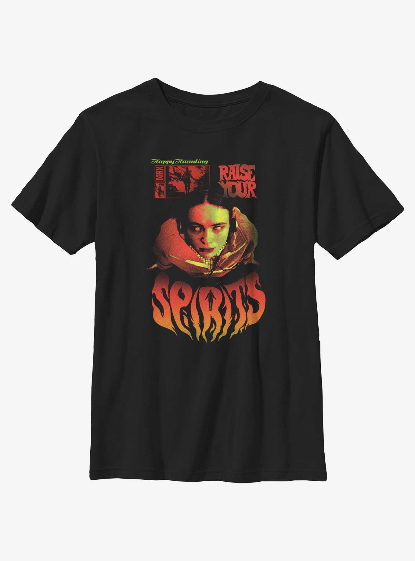 Stranger Things Max Raise Your Spirits Youth T-Shirt, , hi-res