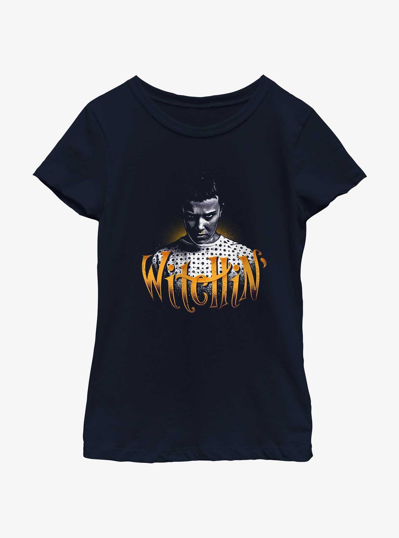 Stranger Things Witchin' Eleven Youth Girls T-Shirt, , hi-res