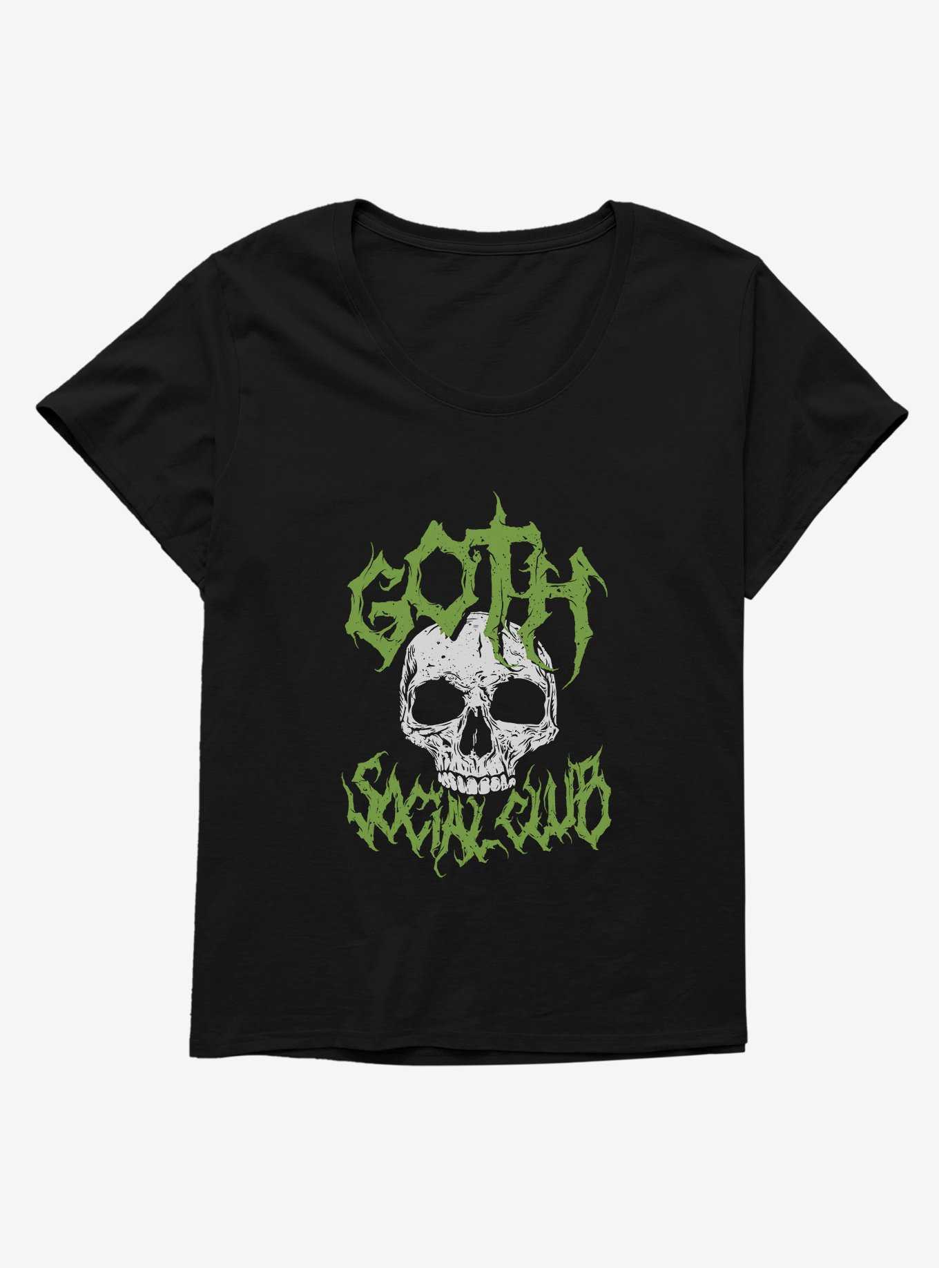 Goth Social Club Girls T-Shirt Plus Size, , hi-res