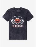 Sesame Street Elmo Metal Boyfriend Fit Girls T-Shirt, MULTI, hi-res
