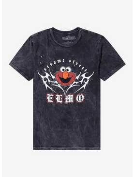 Sesame Street Elmo Metal Boyfriend Fit Girls T-Shirt, , hi-res