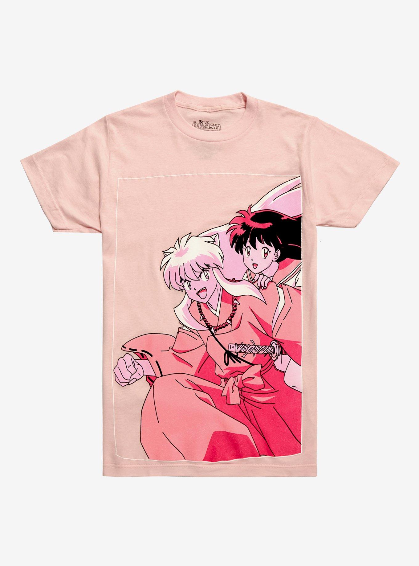 InuYasha Duo Boyfriend Fit Girls T-Shirt, MULTI, hi-res