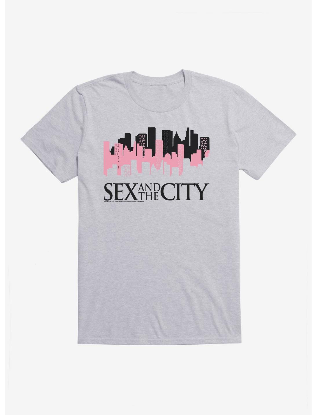 Sex And The City Logo Skyline T-Shirt, , hi-res