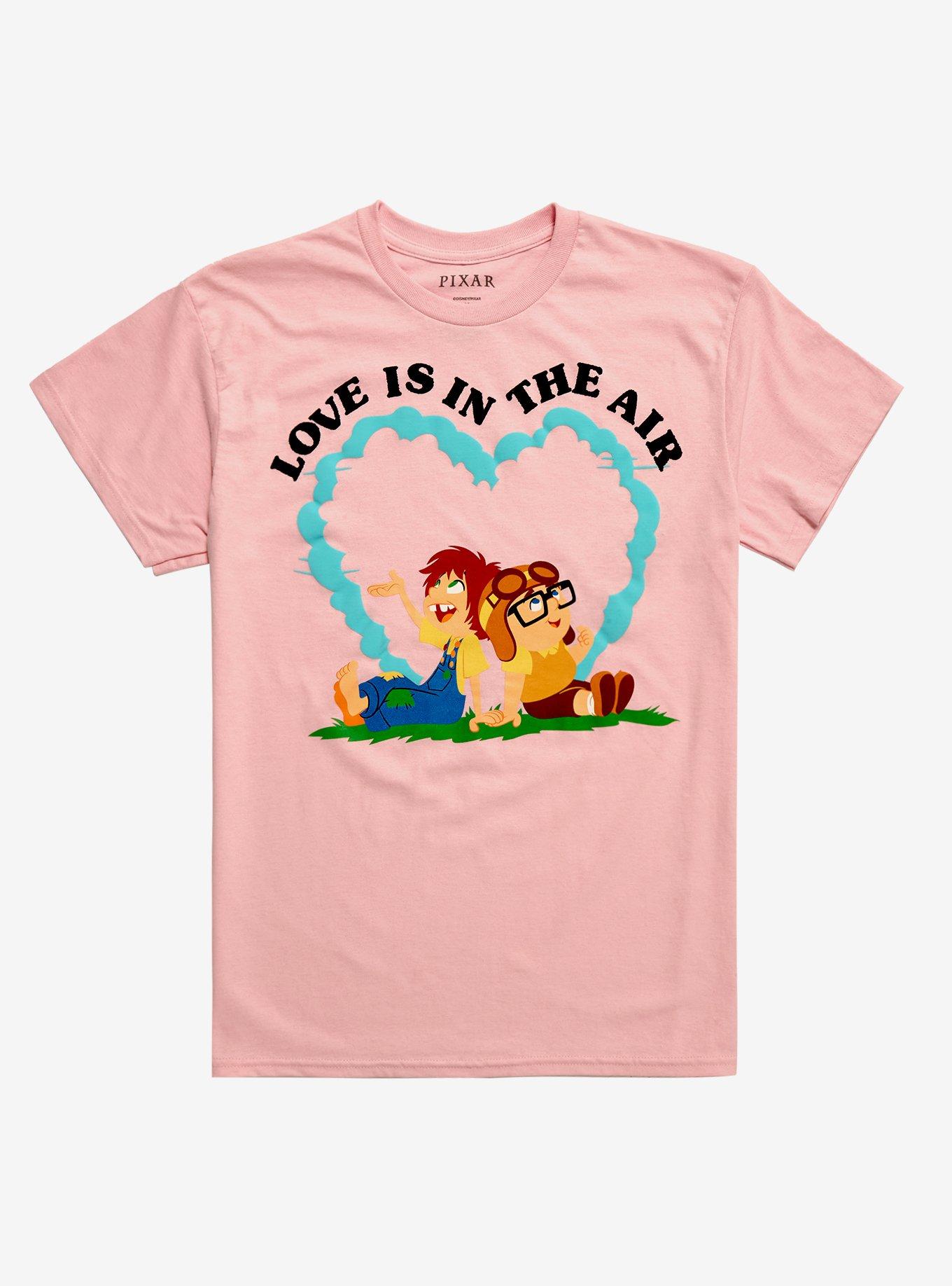 Disney Pixar Up Young Couple Boyfriend Fit Girls T-Shirt, MULTI, hi-res
