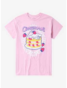 Cinnamoroll Pancake Pink Boyfriend Fit Girls T-Shirt, , hi-res