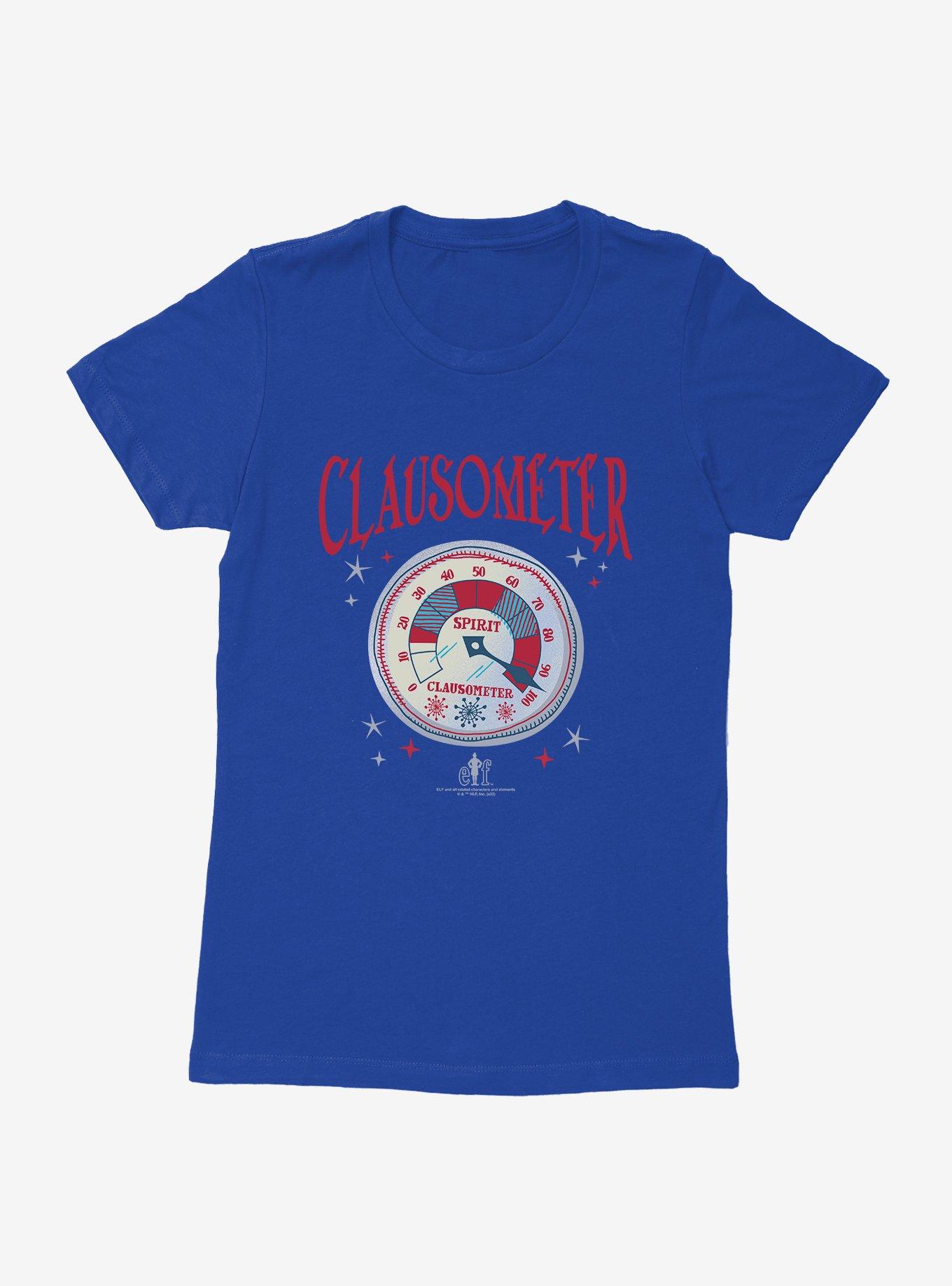 Elf Clausometer Womens T-Shirt, , hi-res