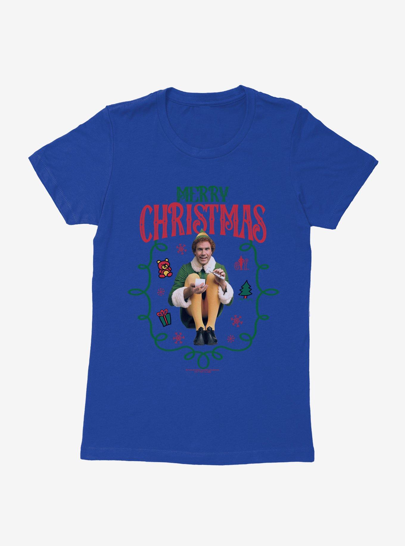 Elf Merry Christmas Toys Womens T-Shirt, , hi-res