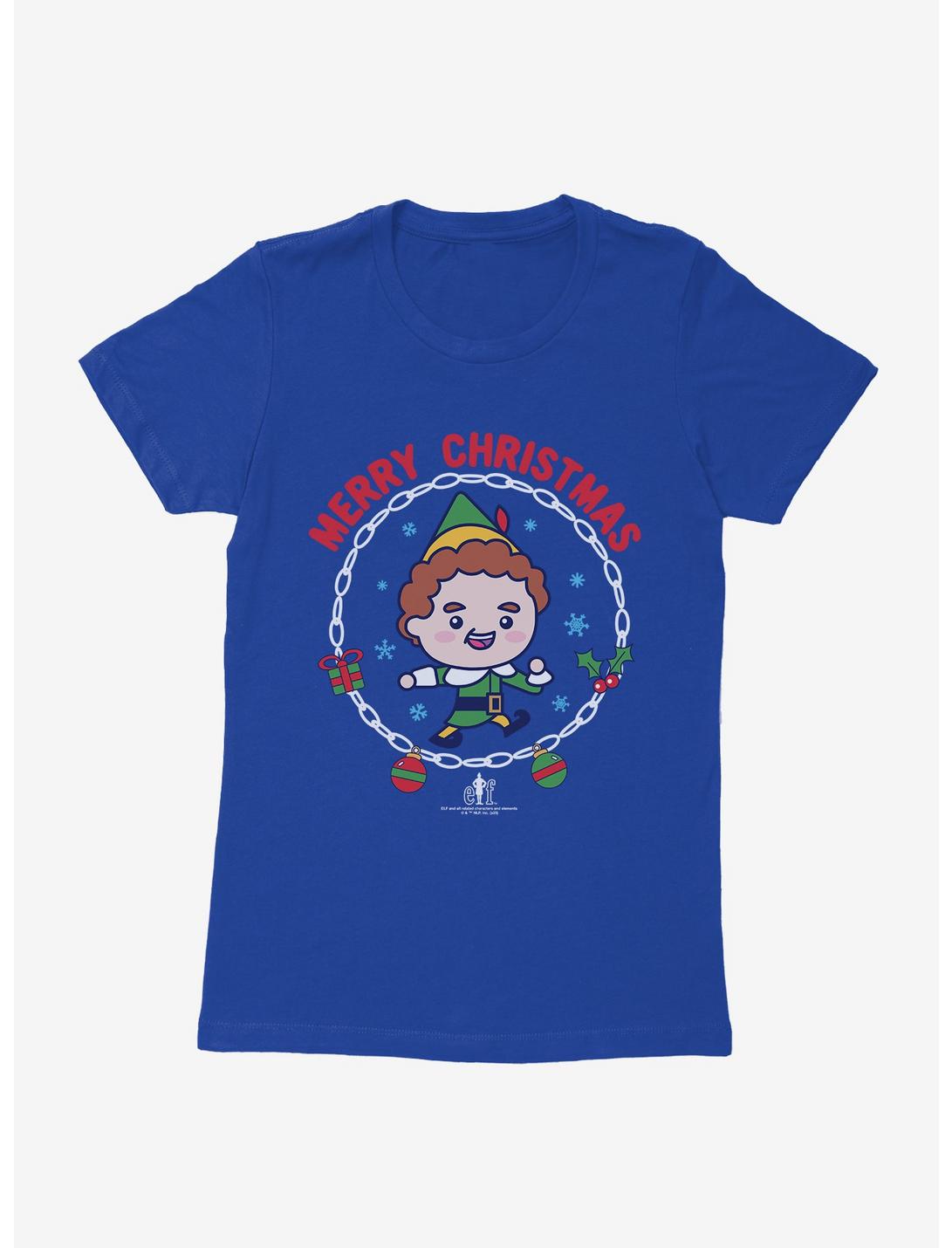 Elf Merry Christmas Buddy Womens T-Shirt, , hi-res