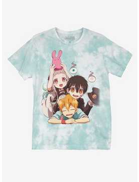 Toilet-Bound Hanako-Kun Characters Stack Tie-Dye Boyfriend Fit Girls T-Shirt, , hi-res