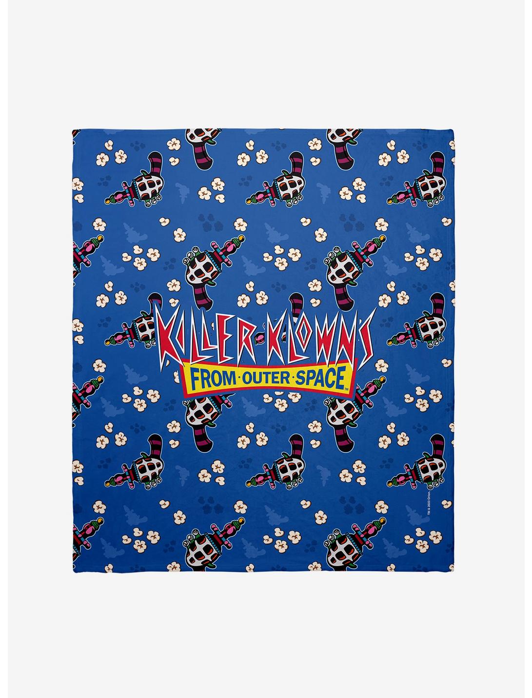 Killer Klowns From Outer Space Cotton Candy Gun Throw Blanket, , hi-res