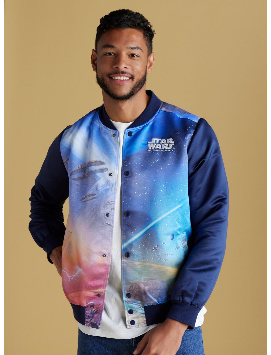 Our Universe Star Wars The Phantom Menace Bomber Jacket Our Universe Exclusive, MULTI, hi-res