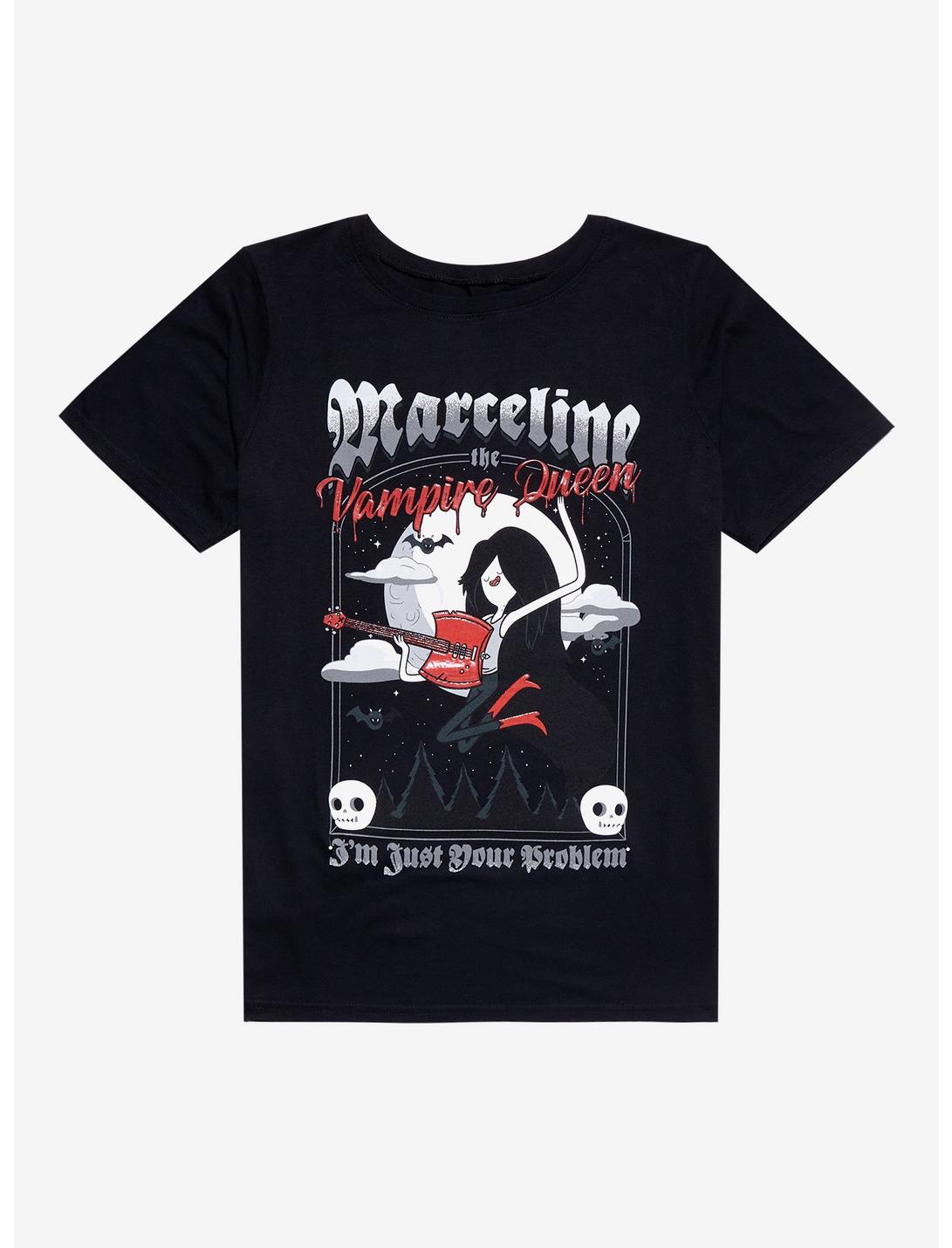 Adventure Time Marceline The Vampire Queen Guitar Boyfriend Fit Girls T-Shirt, MULTI, hi-res