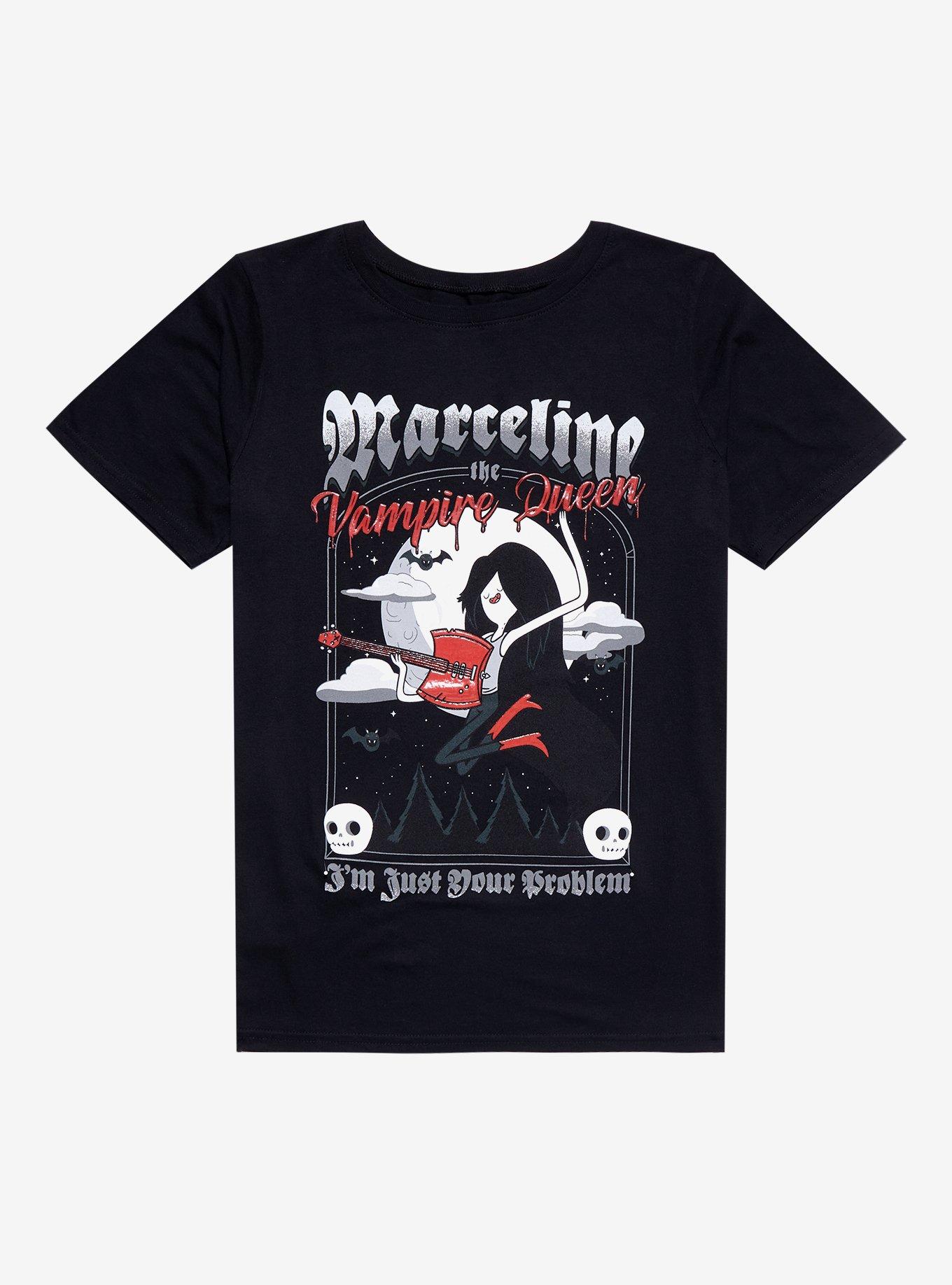 Adventure Time Marceline The Vampire Queen Guitar Boyfriend Fit Girls T-Shirt, MULTI, hi-res