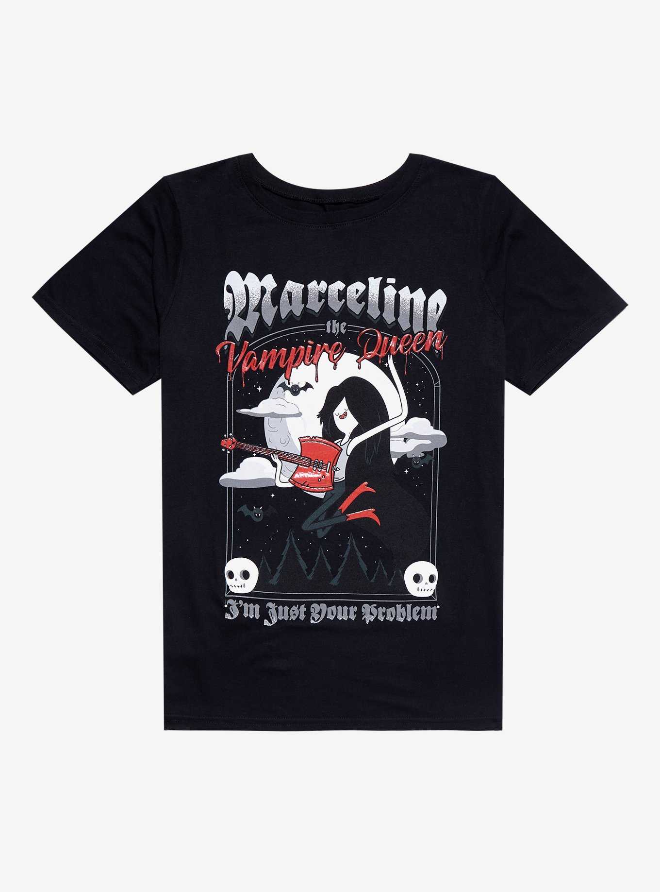 Adventure Time Marceline The Vampire Queen Guitar Boyfriend Fit Girls T-Shirt, , hi-res