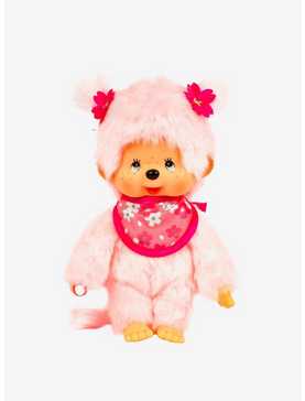 Monchhichi Pink Sakura Girl Doll, , hi-res