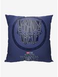 Marvel Black Panther Symbol Printed Throw Pillow, , hi-res