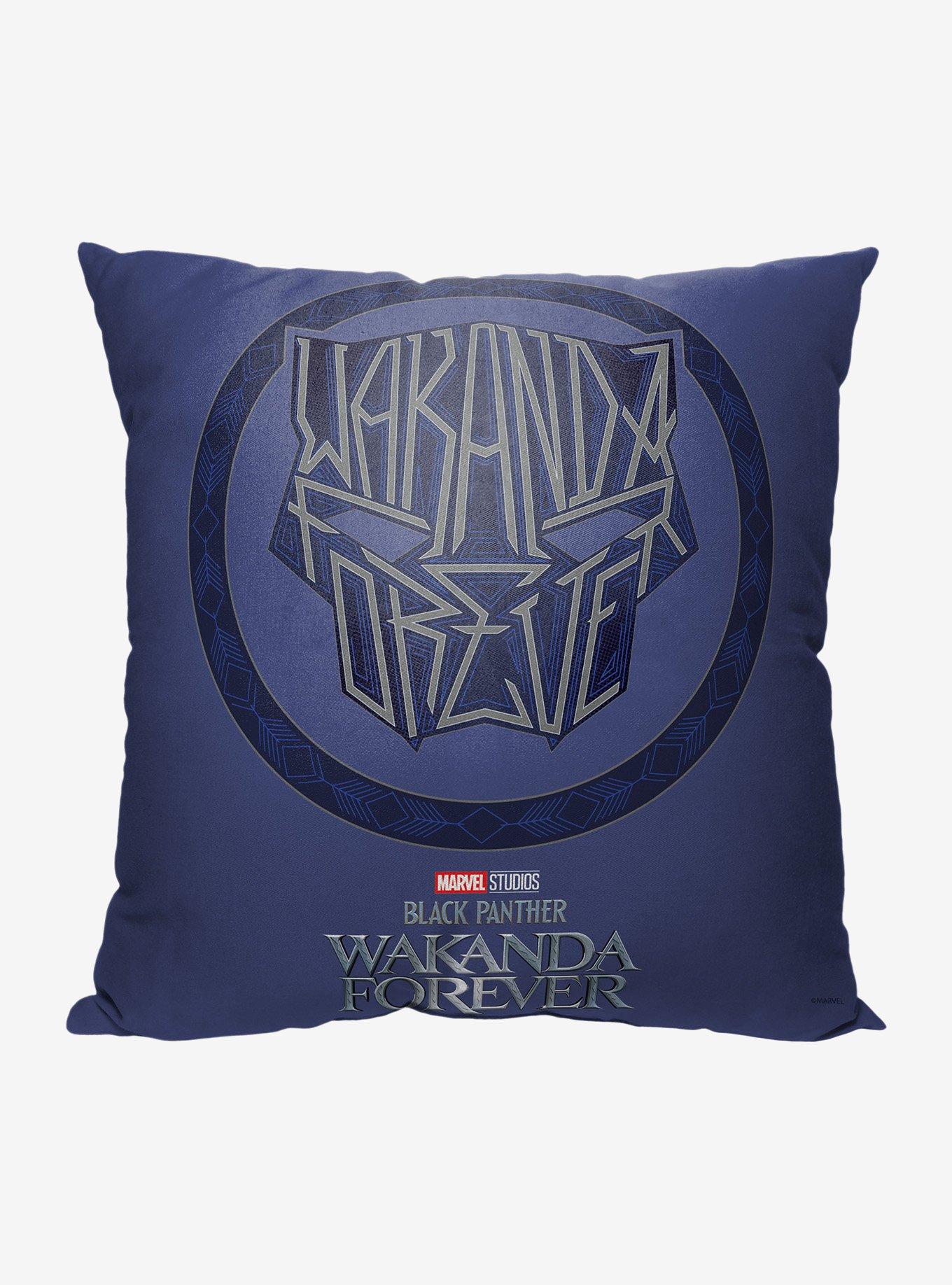 Marvel Black Panther Symbol Printed Throw Pillow, , hi-res