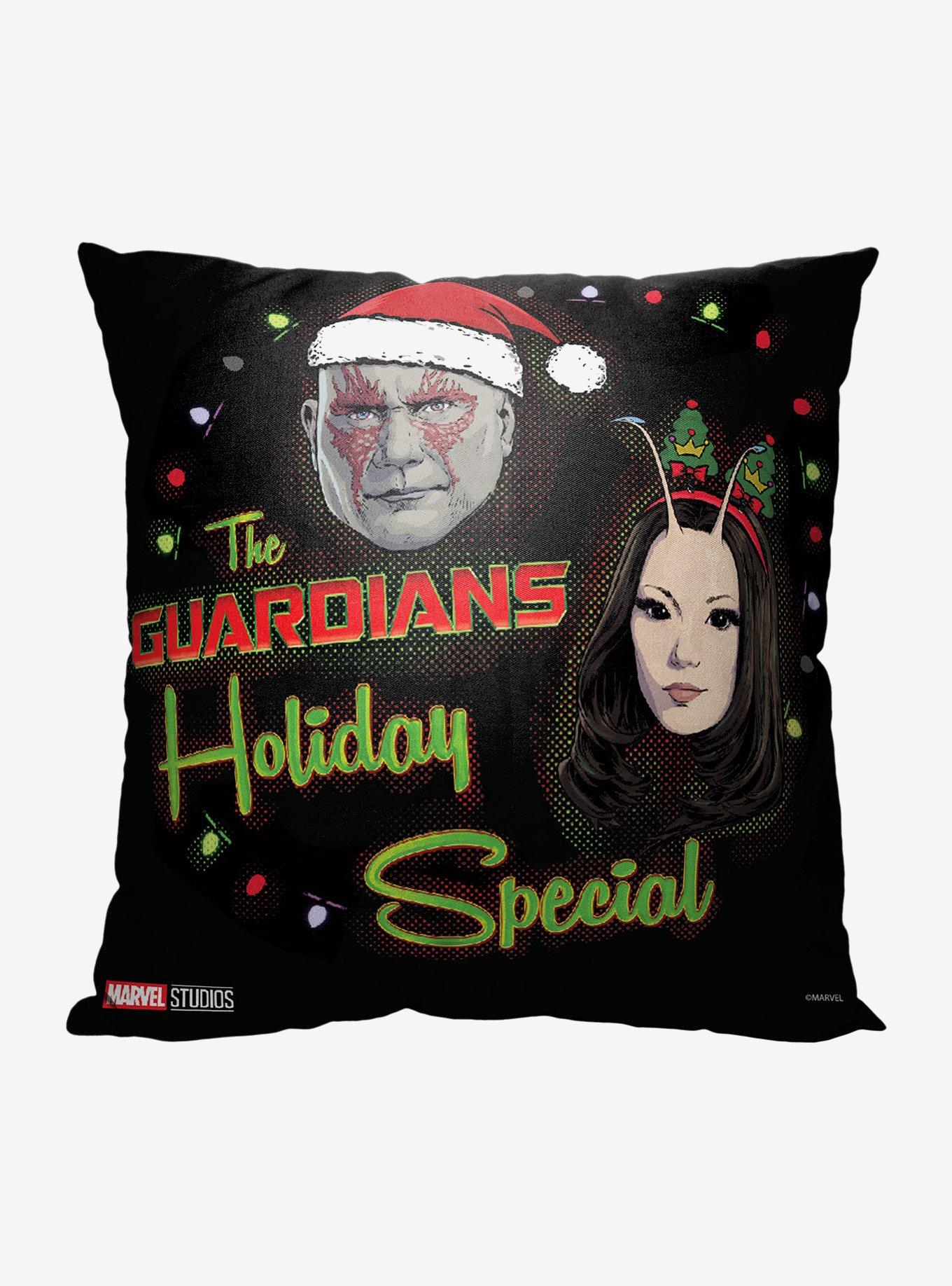 Marvel Guardians Of The Galaxy Holiday Special Printed Throw Pillow, , hi-res