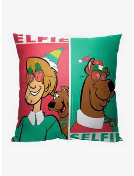 Scooby-Doo! Elfie Selfie Printed Throw Pillow, , hi-res