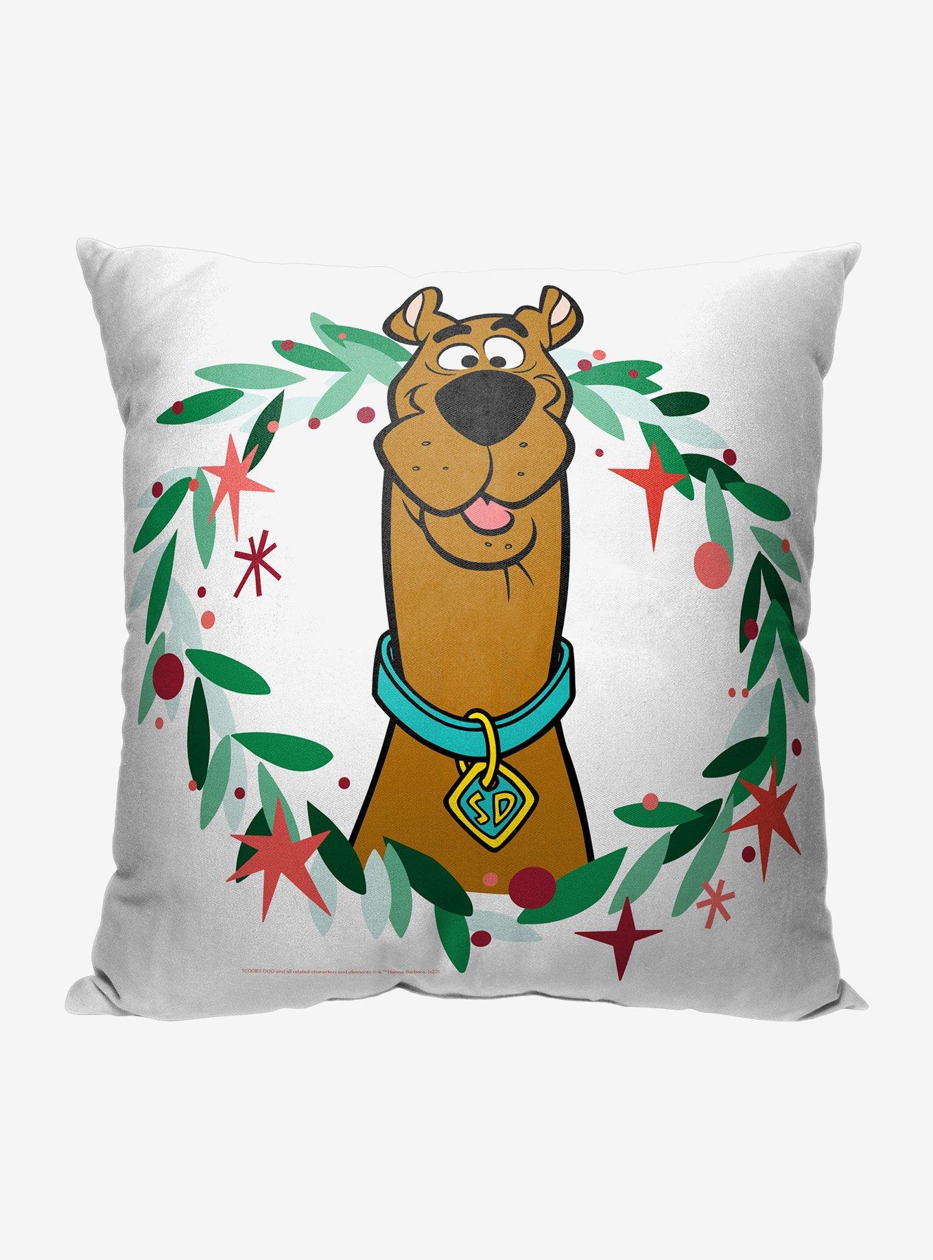 Scooby-Doo! Festive Scooby Printed Throw Pillow, , hi-res