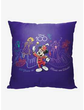 Disney100 Mickey Mouse Music And Wonder Printed Throw Pillow, , hi-res
