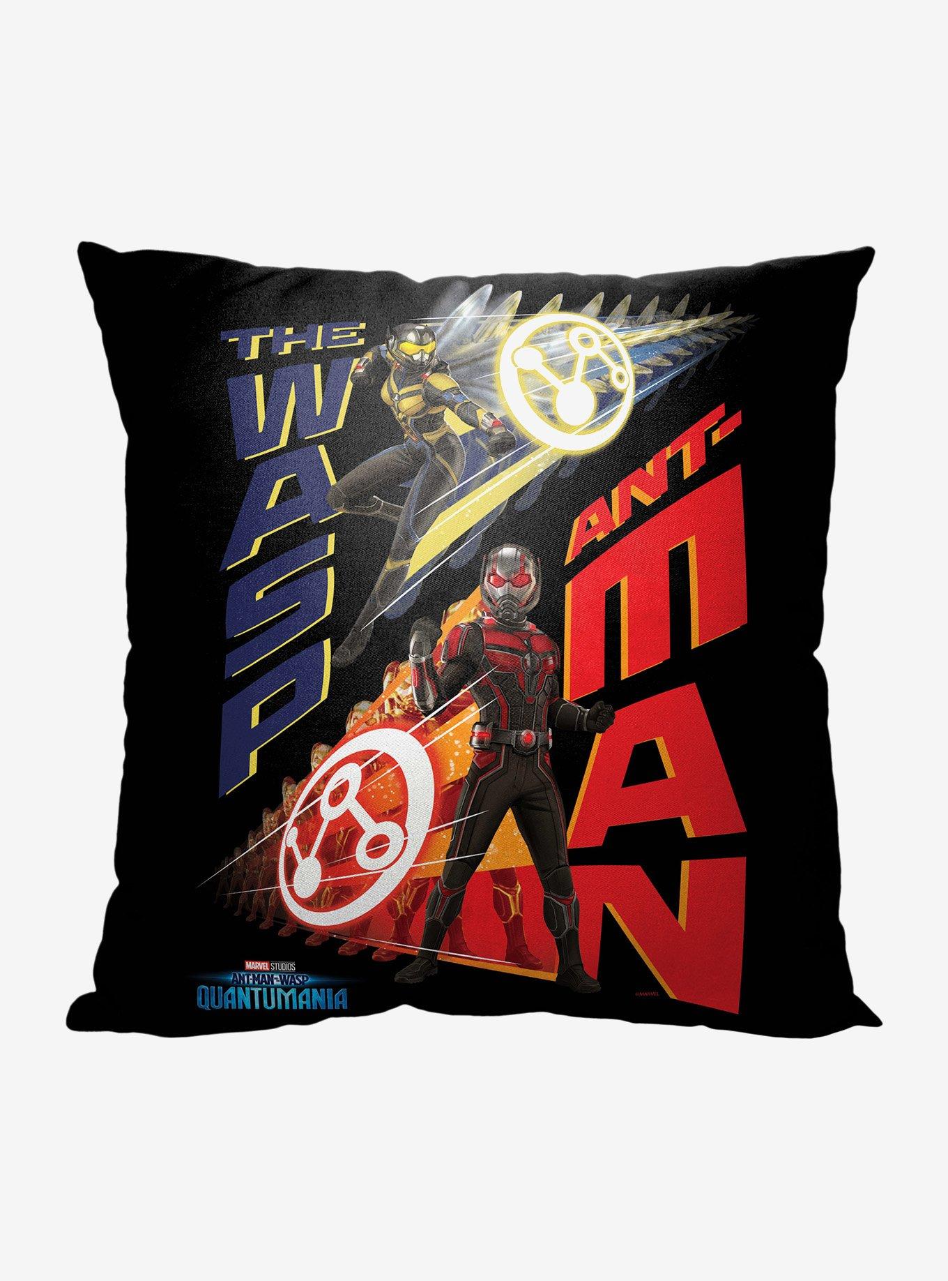 Marvel Ant Man Quantumania Team Up Printed Throw Pillow, , hi-res