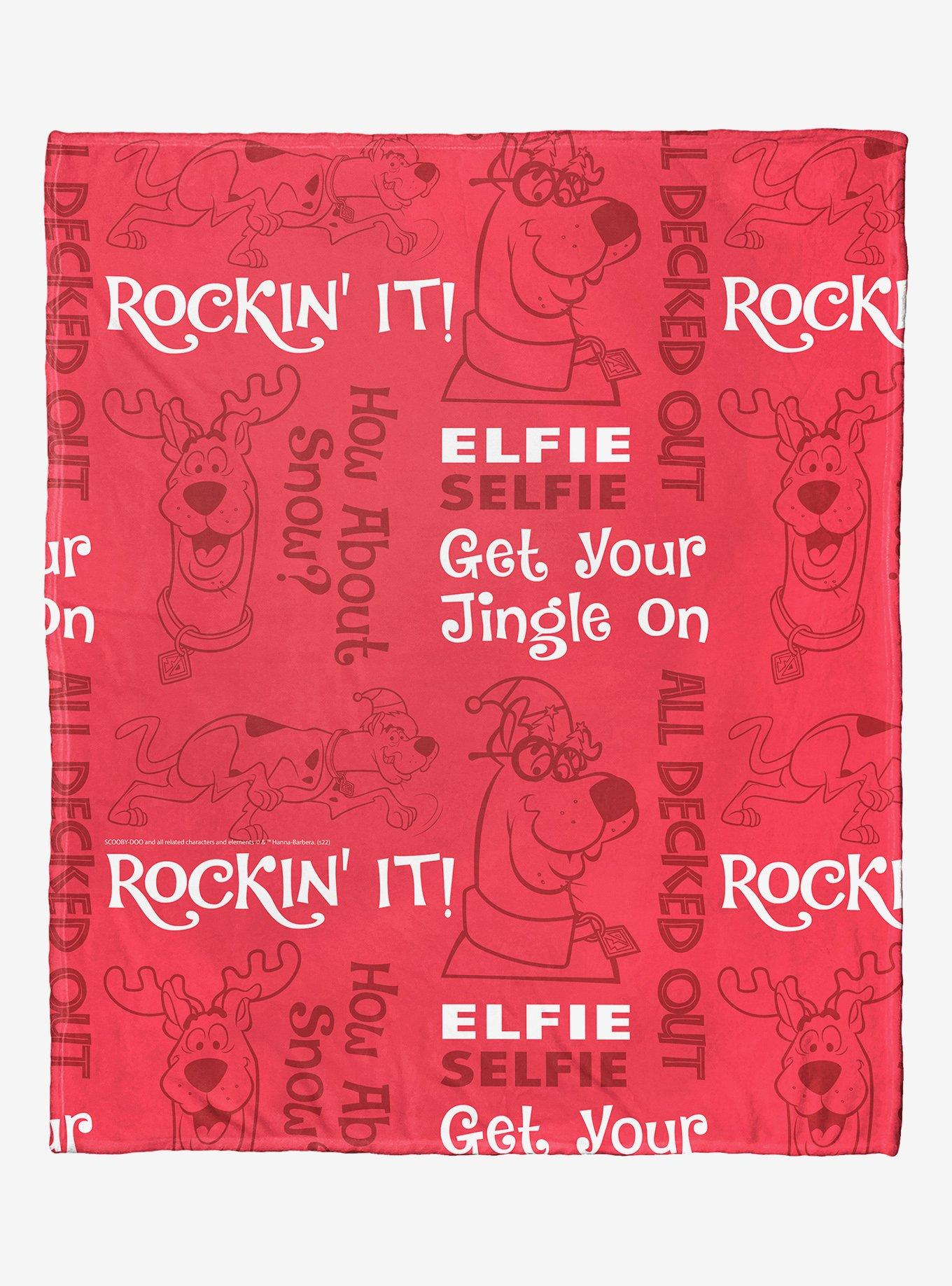 Scooby-Doo! Get Your Jingle On Silk Touch Throw Blanket, , hi-res