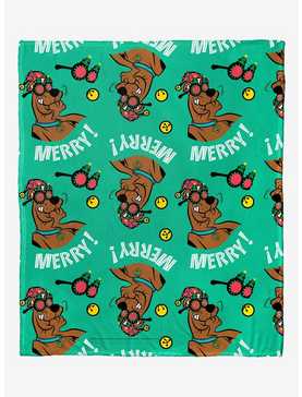 Scooby-Doo! Merry Silk Touch Throw Blanket, , hi-res