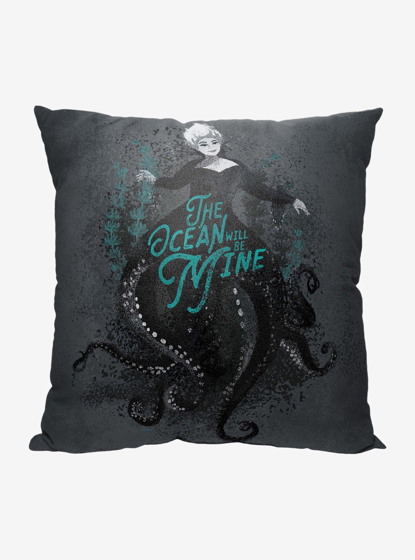 Disney The Little Mermaid The Ocean Is Mine Printed Throw Pillow, , hi-res