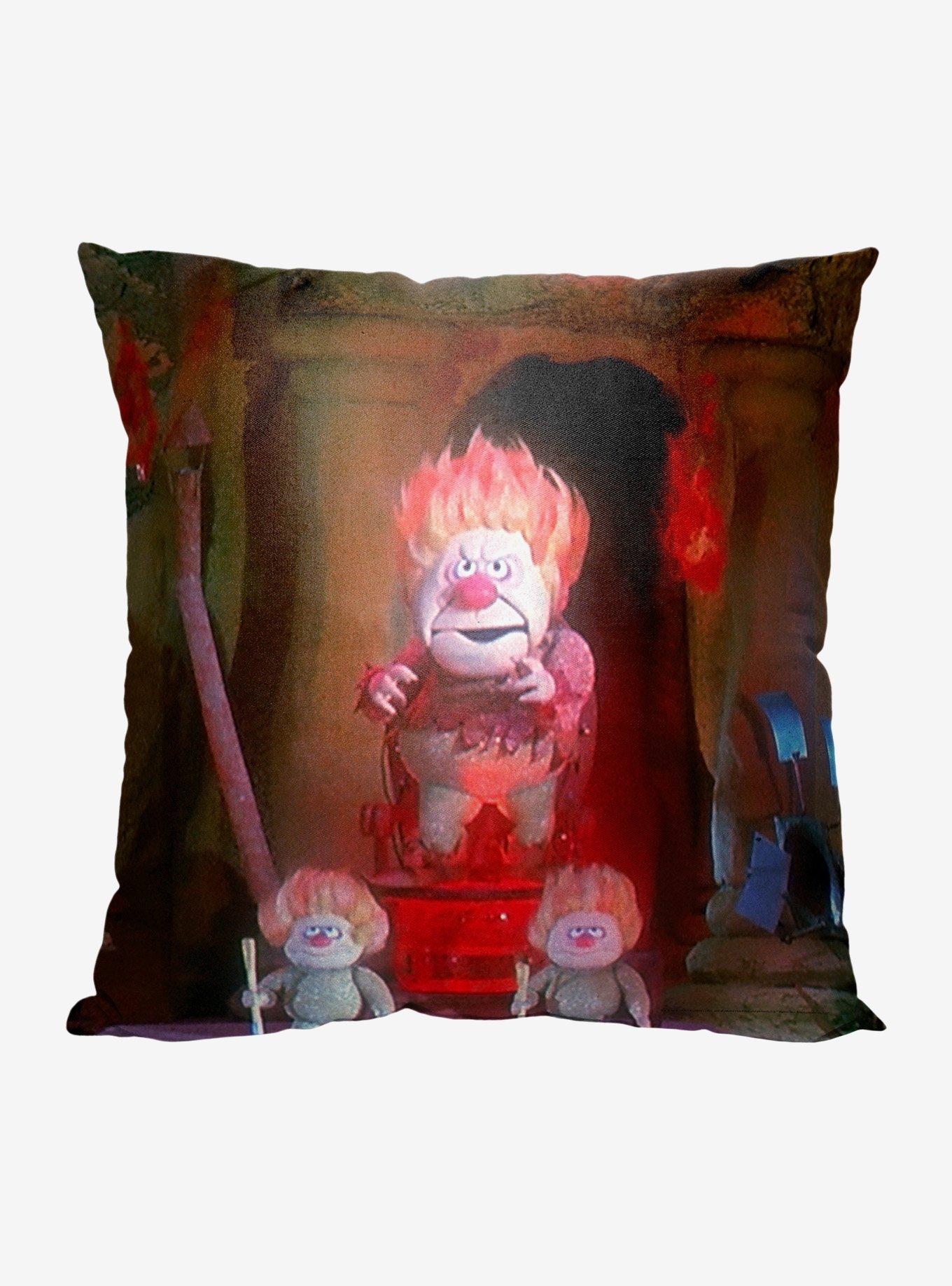 Year Without A Santa Claus Hail Heat Miser Printed Throw Pillow