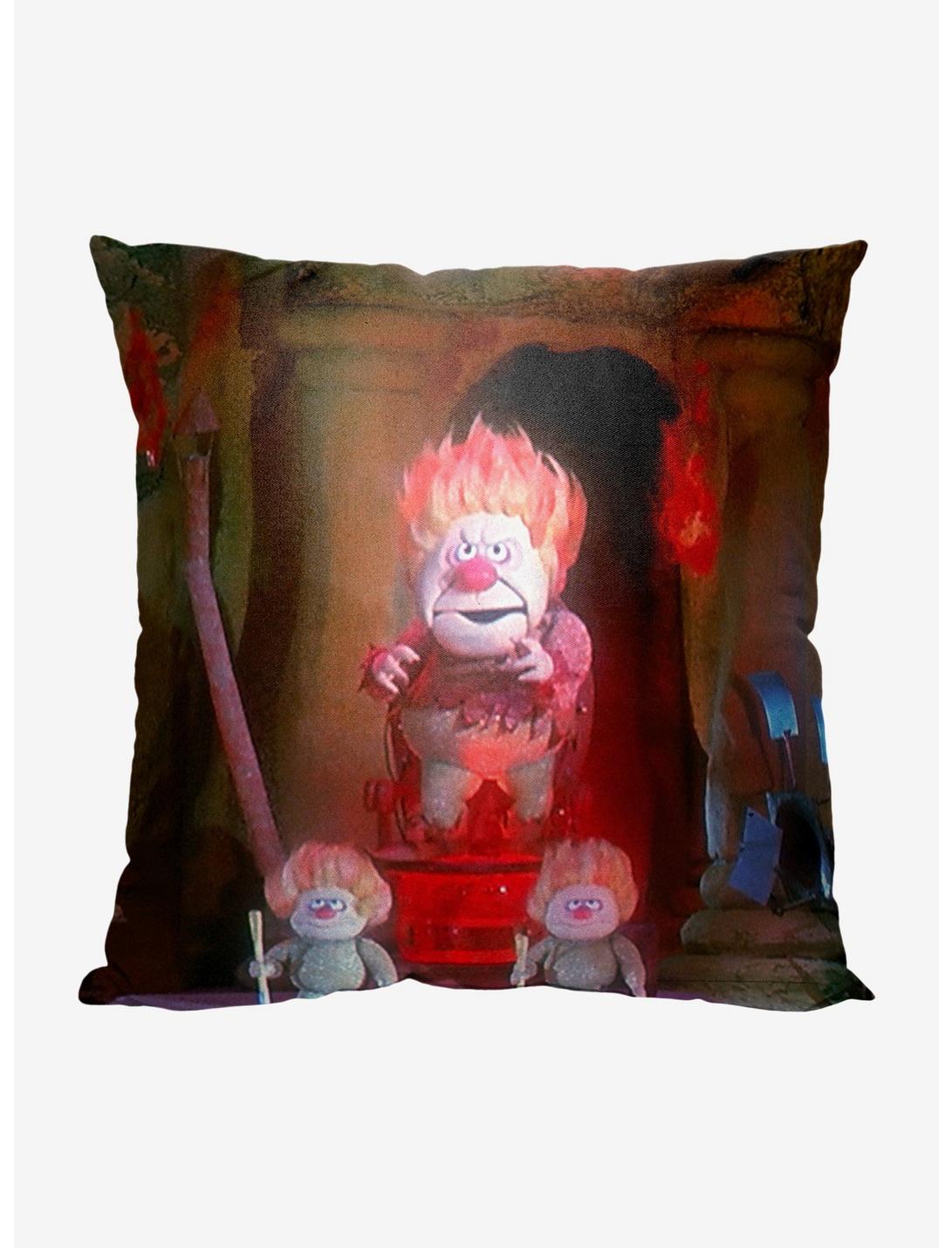 Year Without A Santa Claus Hail Heat Miser Printed Throw Pillow, , hi-res