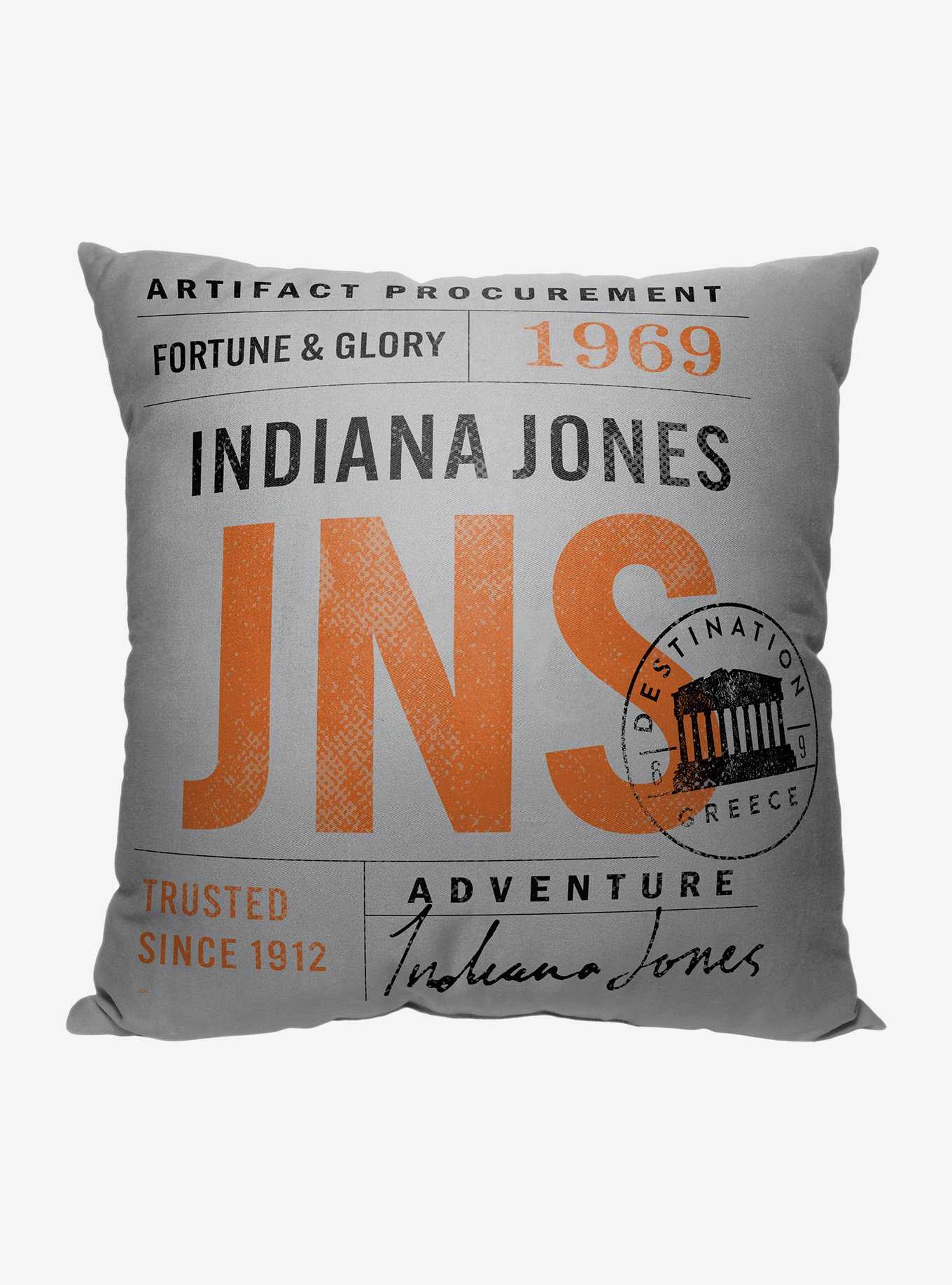 Disney Indiana Jones Dial Of Destiny JNS Printed Throw Pillow, , hi-res