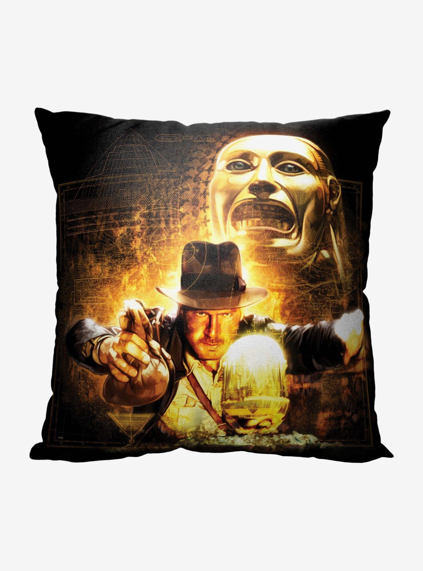 Disney Indiana Jones Dangerous Trade Printed Throw Pillow, , hi-res