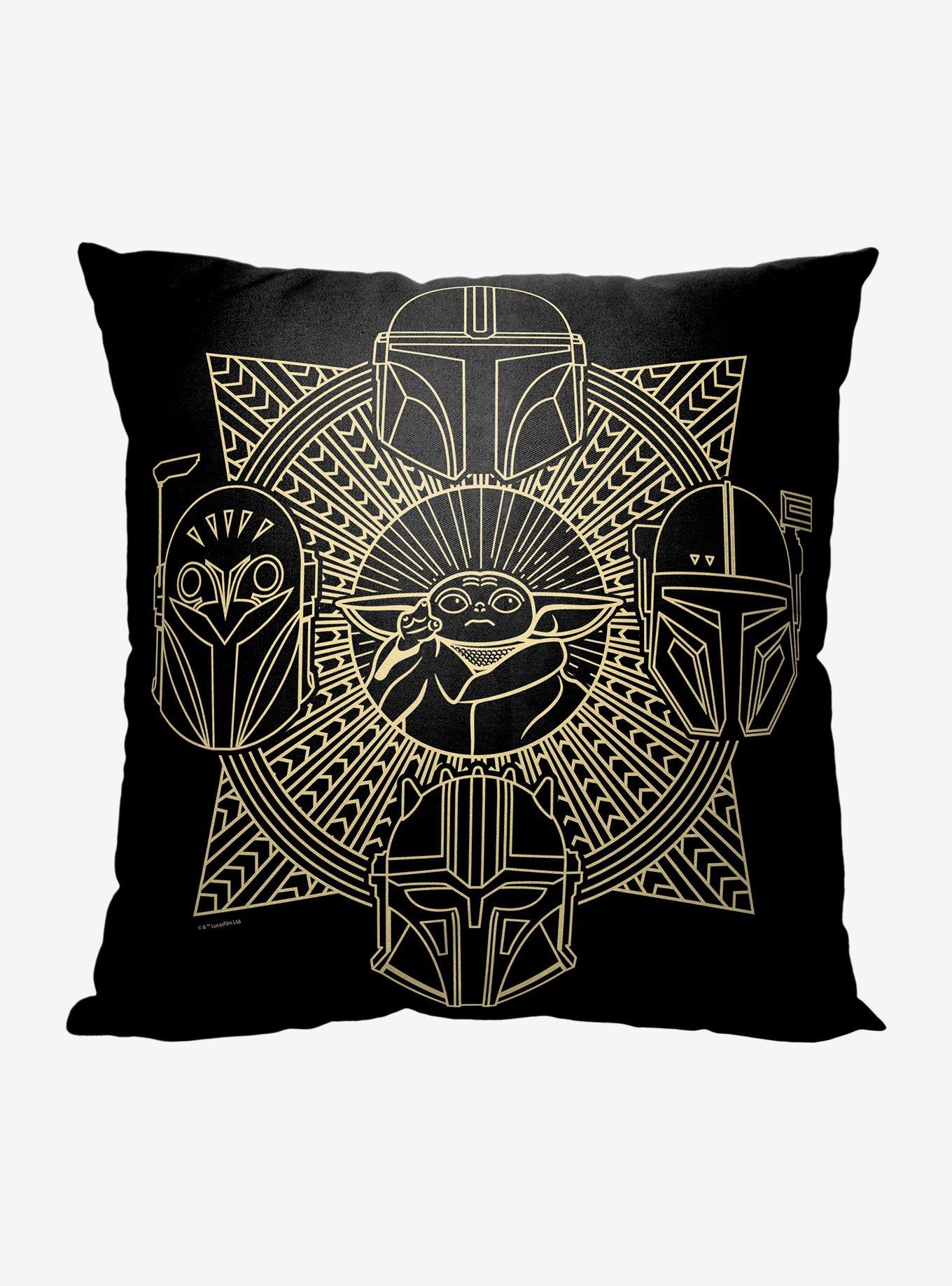 Star Wars The Mandalorian Golden Group Printed Pillow, , hi-res