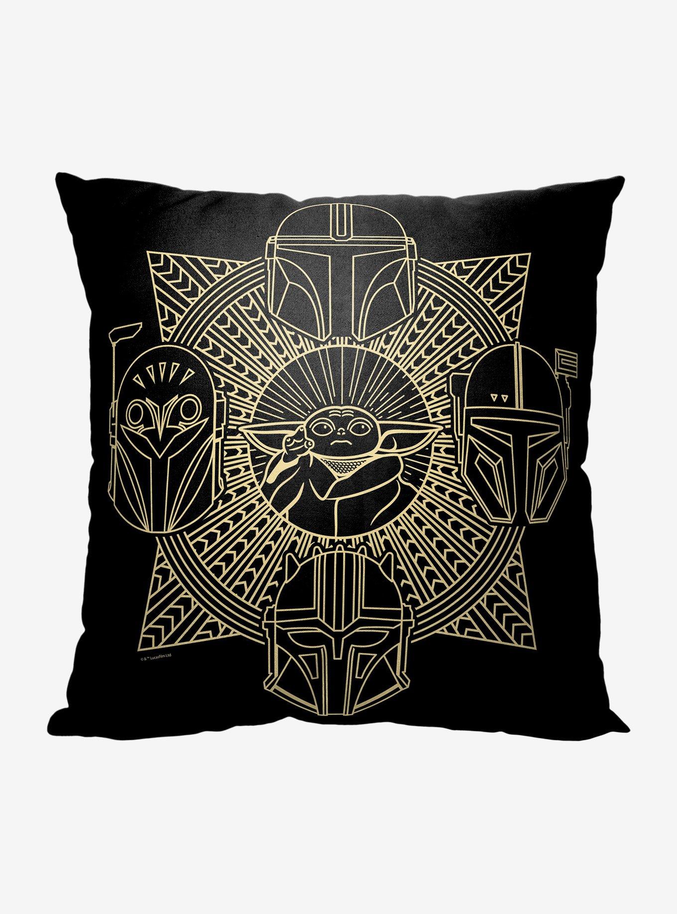 Star Wars The Mandalorian Golden Group Printed Pillow, , hi-res