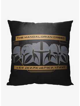 Star Wars The Mandalorian Mandalorian Creed Printed Pillow, , hi-res