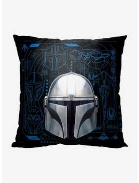 Star Wars The Mandalorian Mando World Printed Pillow, , hi-res
